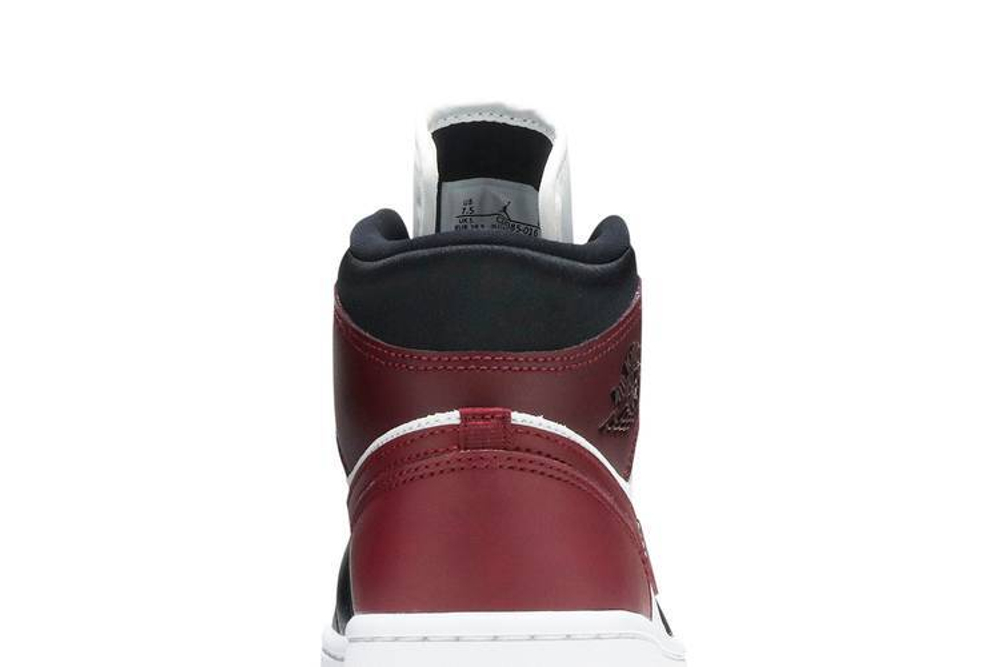 Кроссовки Jordan Air Jordan 1 Mid "Maroon" (Женская размерная сетка)