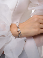 Браслет "Pearl Shine Rich" Silver