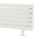 Радиатор WARMMET водяной напольный горизонтальный Power 60НN (W) БЕЛЫЙ RAL9016