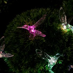 Садовая гирлянда ЭРА ERASF22-26 Колибри на солнечной батарее 3.8 метра | Садовые декоративные светильники