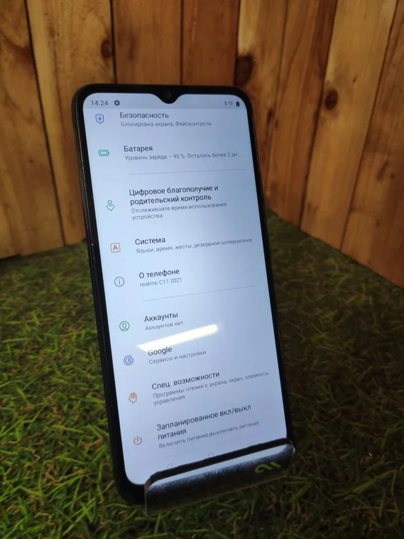 Смартфон Realme C11 2021 2/32 ГБ, Черный, (Витринный)