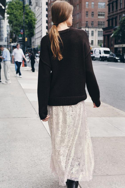 ZARA ЮБКА МИДИ С ПАЙЕТКАМИ, ЦВЕТ РОЗОВОГО МЕЛА