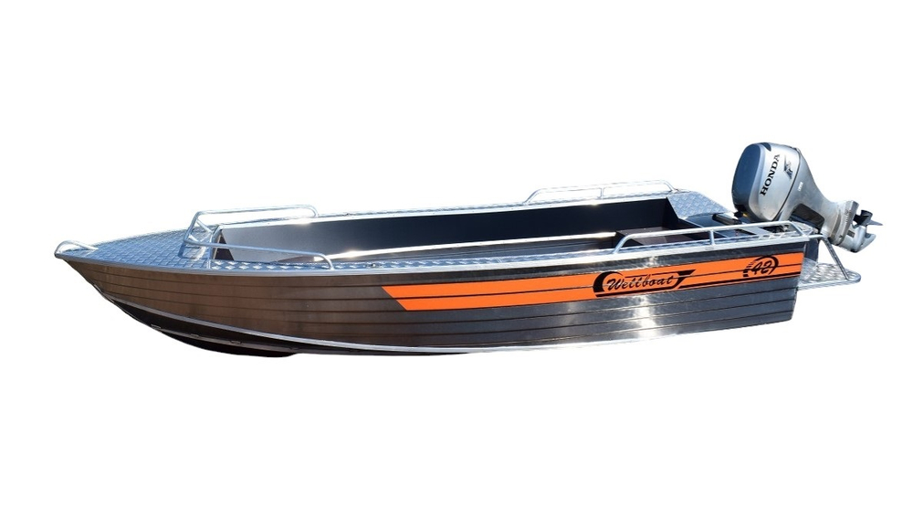 Алюминиевая лодка WELLBOAT-42