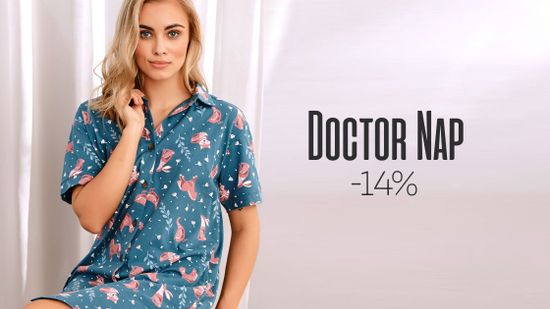 Скидка 14% на домашнюю одежду DOCTOR NAP! 🌼