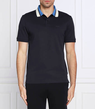 поло parlay 173 BOSS BLACK - темно-синий(50481614)