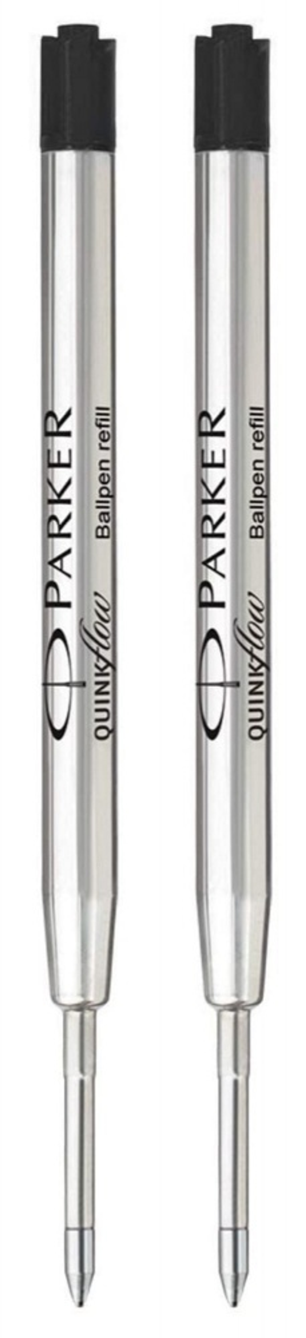 Стержни для шариковой ручки 2шт. Цвет черный , толщина линии М, в блистере. Франция