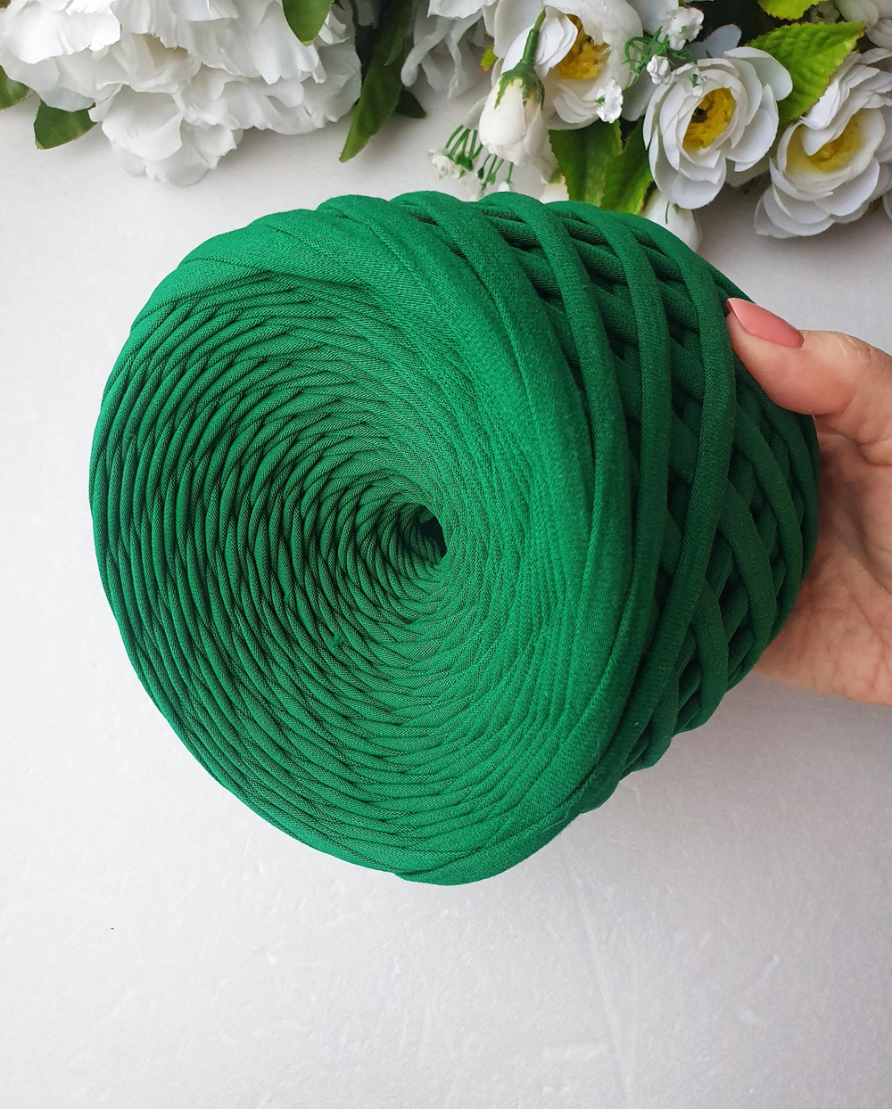 Еловый  трикотажная пряжа