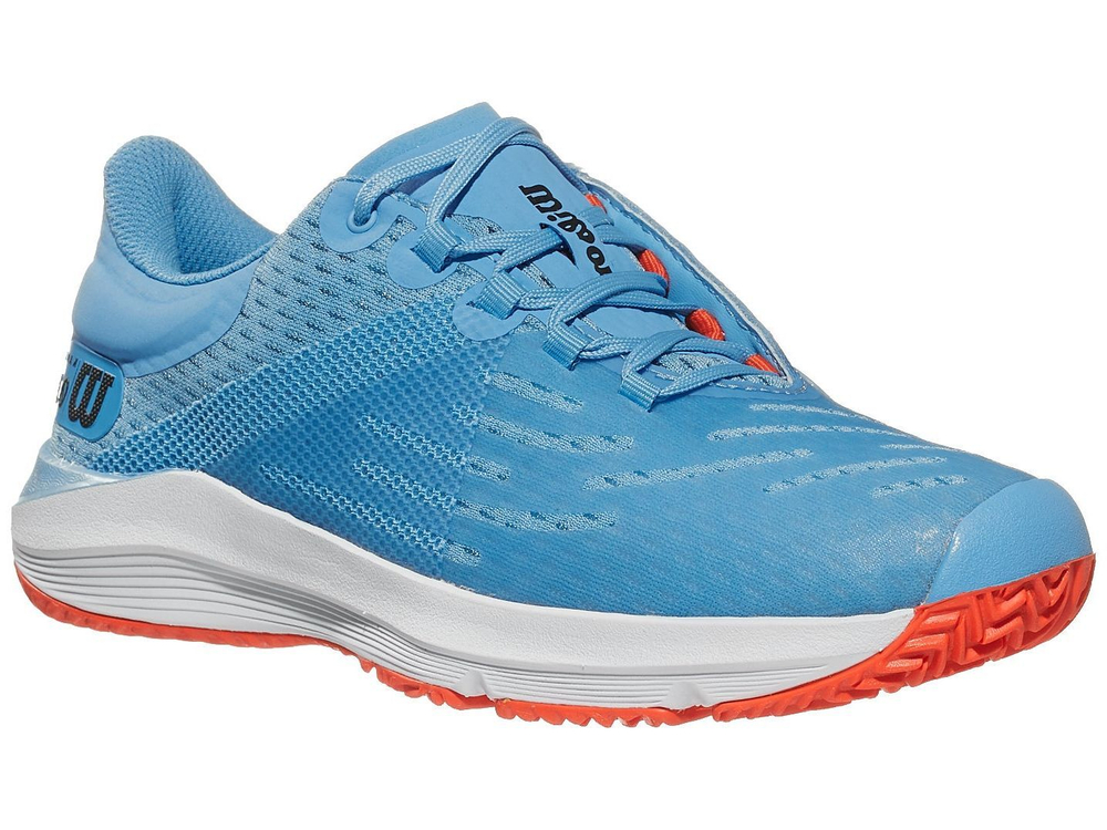 детские Кроссовки теннисные Wilson Kaos 3.0 Junior - bonnie blue/white/tangerine tango