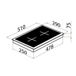Электрическая варочная панель MAUNFELD EEHE.32VCBGB.R