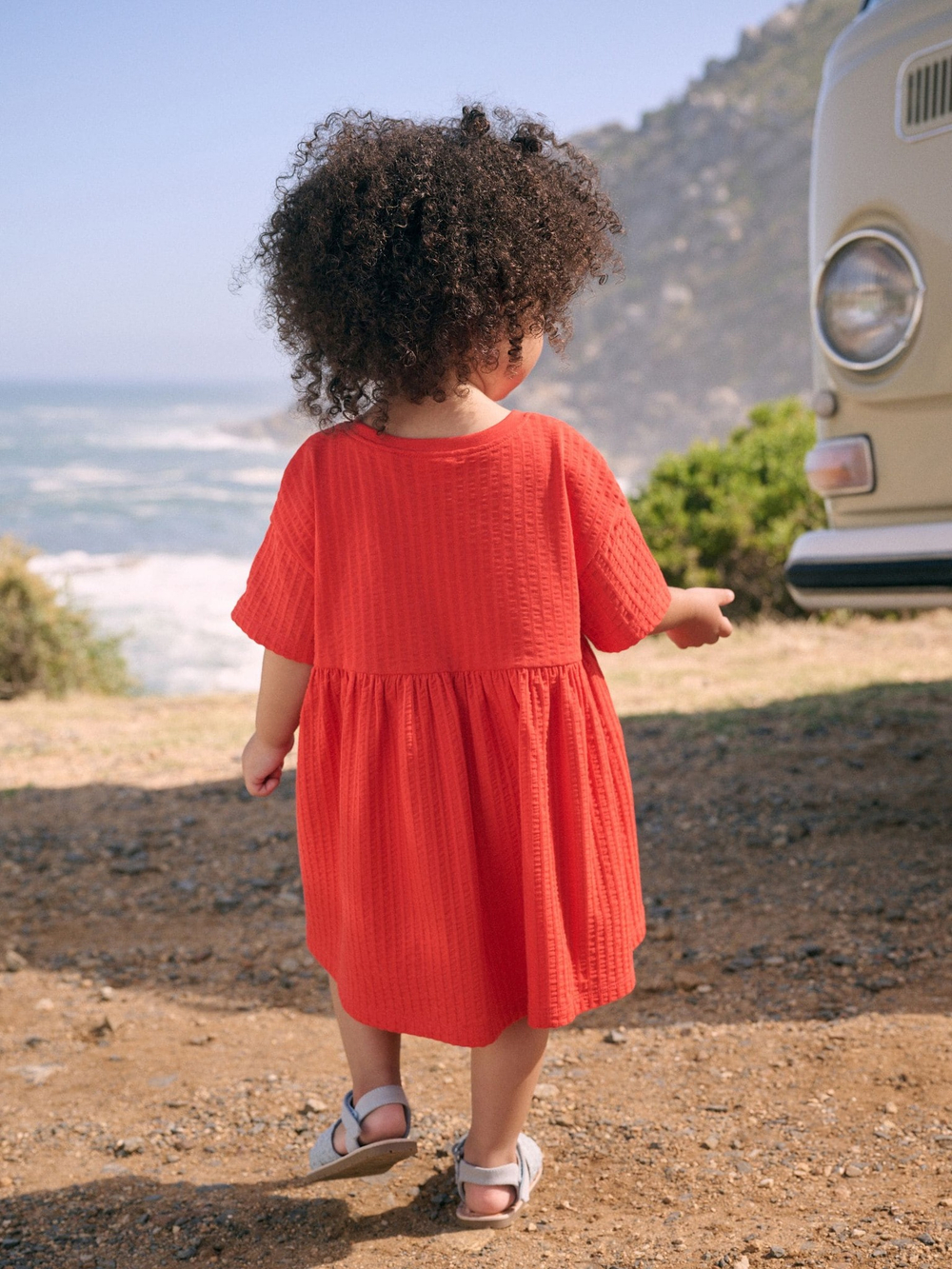 Платье для девочки Next AG9-780, Красный