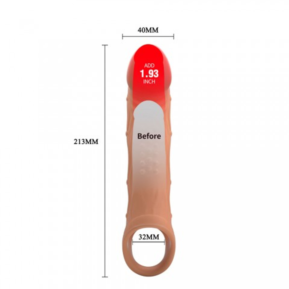 Насадка с вибрацей Brad, 21,3 см