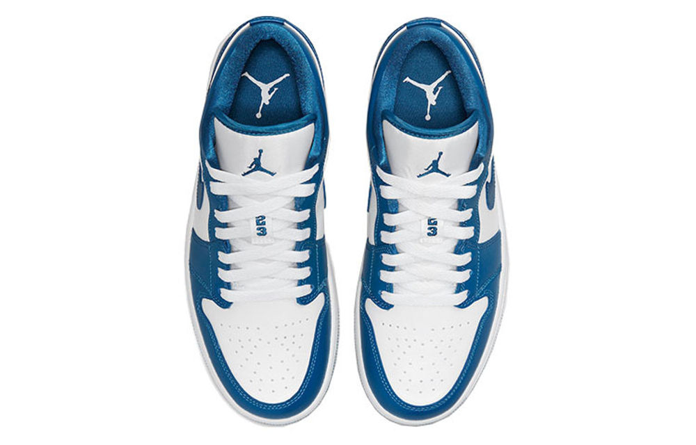 Кроссовки Jordan Air Jordan 1 Low "Marina Blue" (Женская размерная сетка)