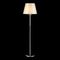 Торшер Crystal Lux Nicolas PT1 Nickel/White