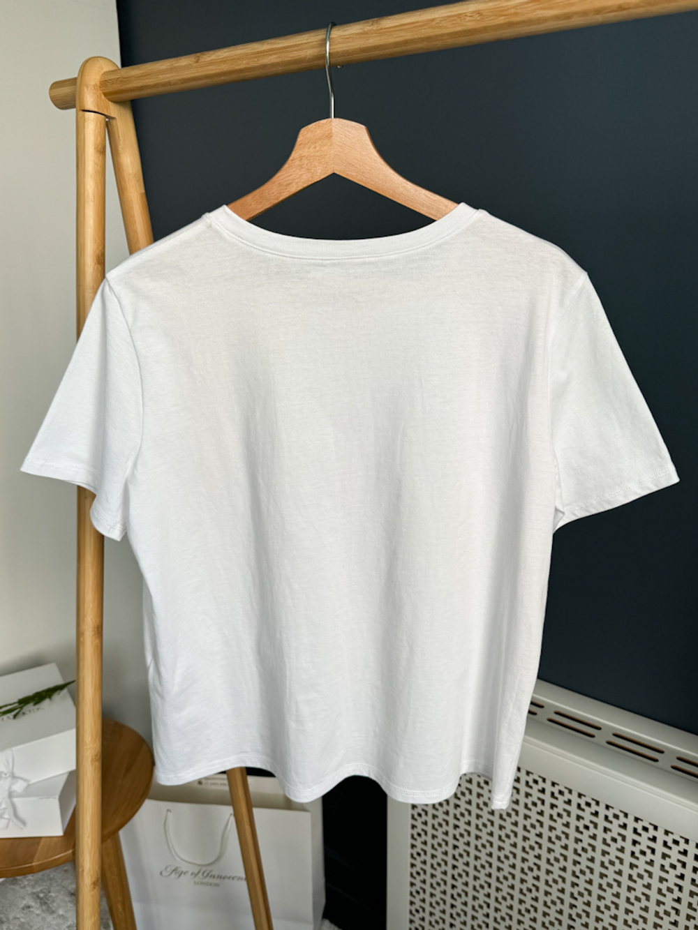 Хлопковая футболка Zara, L