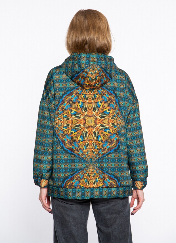 Куртка "Подсолнухи", по мотивам картины Ван Гога "Подсолнухи (F452)"