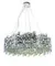 6055R/12A CHROME+CLEAR (1) Люстра NW
