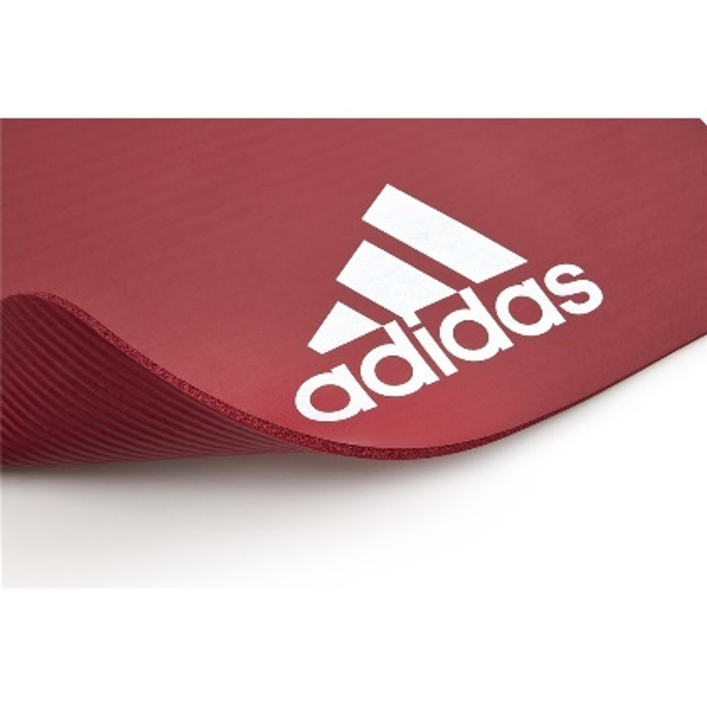 ADMT-11014RD Тренировочный коврик (фитнес-мат) Adidas, 7 мм, красный