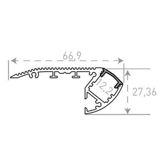 Профиль с экраном SWG ARC-2744Step 900087