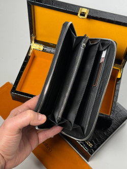 Портмоне из кожи крокодила Stefano Ricci