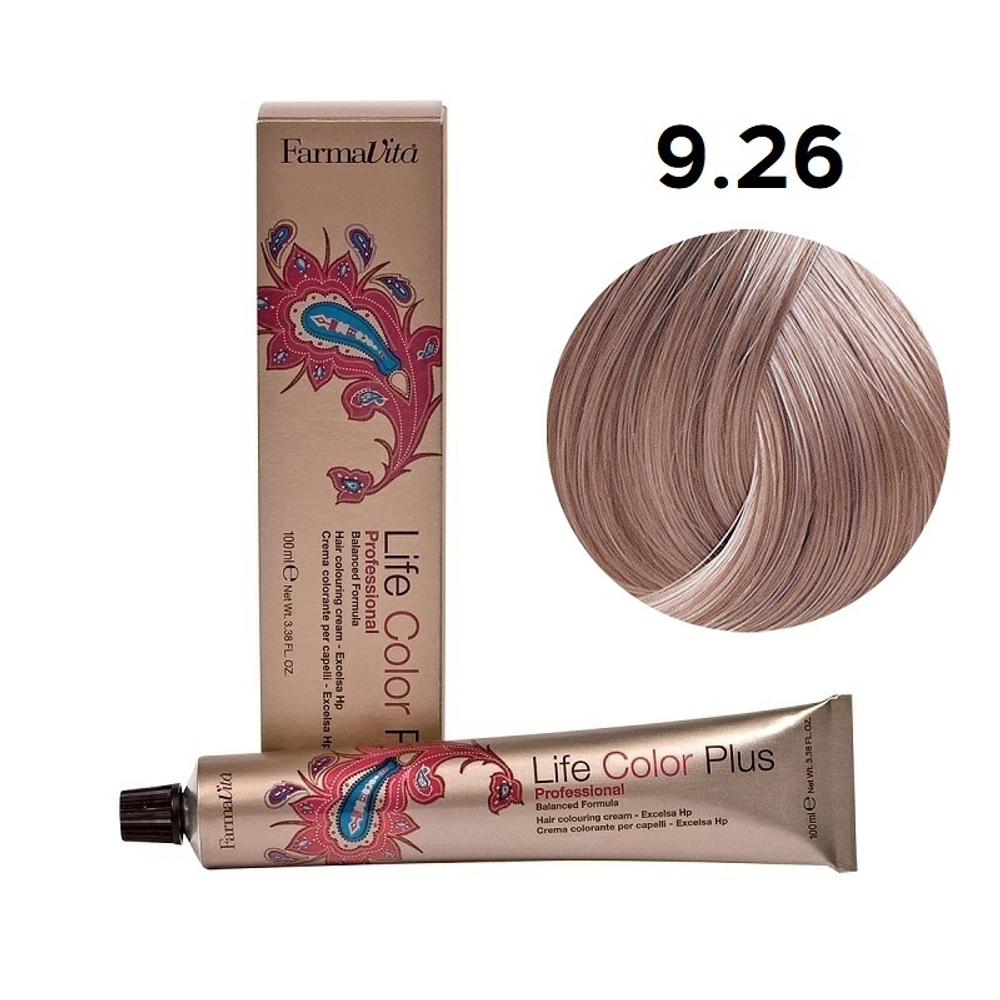9.26 NEW светлый блондин красный ирис Life Color Plus.100мл