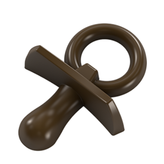 524 | Форма для шоколадных конфет &quot;Пустышка&quot; (275*135 мм)