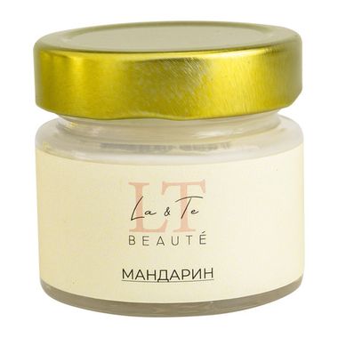 Свеча ароматическая 100 мл Мандарин La and Te beaute LT-0042
