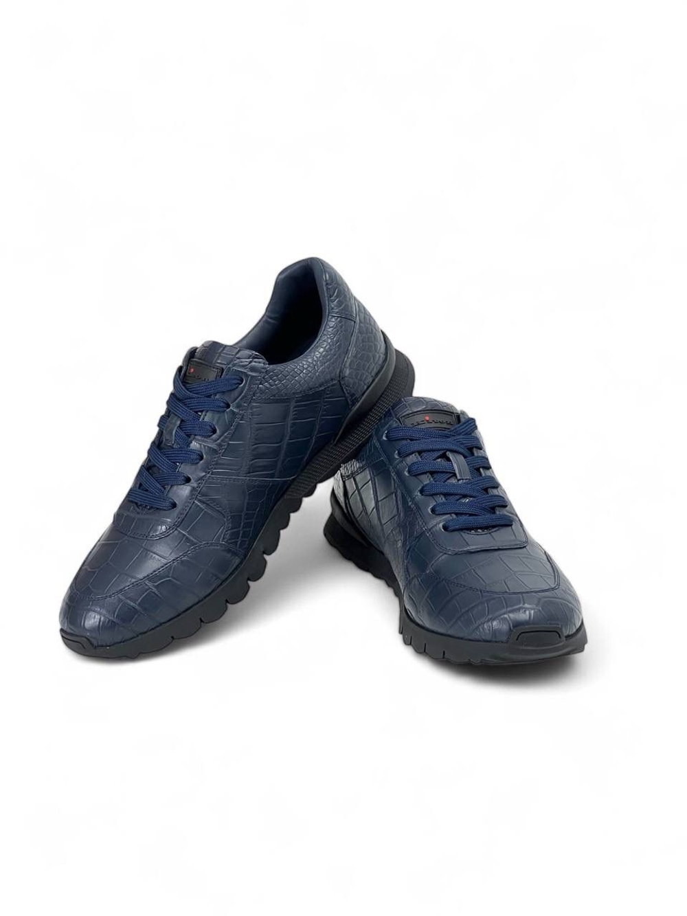 Кроссовки Kiton из кожи крокодила, арт. 475013187