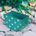 Кашпо из дерева «Чашка»