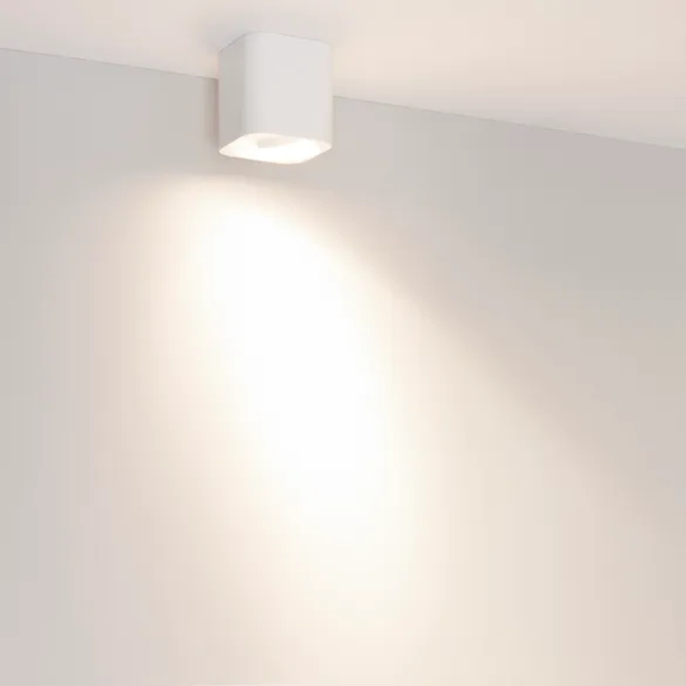 Светильник SP-ACENTO-S95x95-10W Day4000 (WH, 20-45 deg, 230V) (Arlight, IP20 Металл, 5 лет) 055751