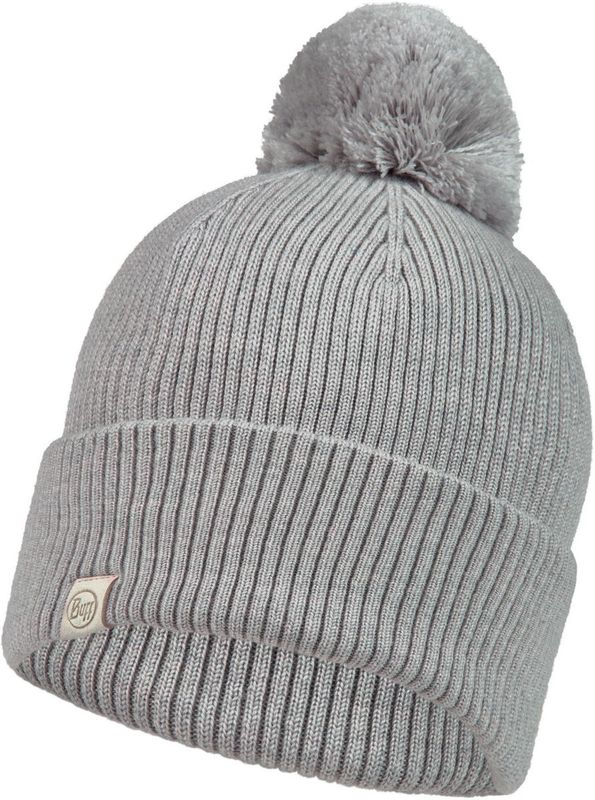 Вязаная шапка Buff Hat Knitted Tim Light Grey Фото 1