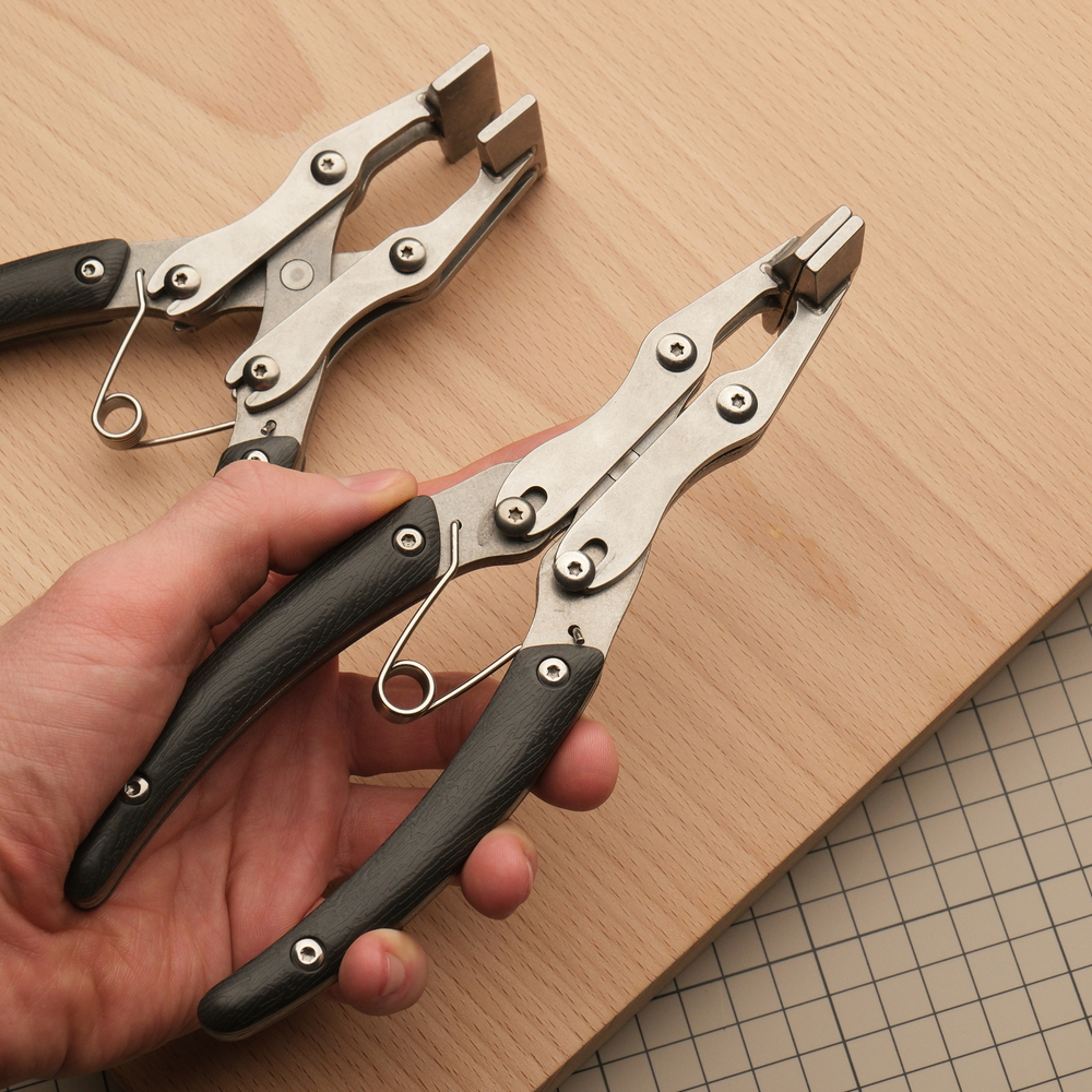 Прижимные клещи с параллельными губками