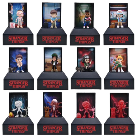 Рандомная фигурка Blind Box Stranger Things Портал в Изнанку 3 в 1 телевизор