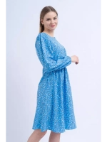Платье летнее с длинным рукавом