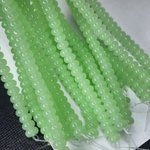 Стеклянный рондель, бусина проставка, разделитель, р-р 8×4мм, цена за набор 20 шт