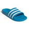 Adidas Adilette Aqua Slides 'Solar Blue'