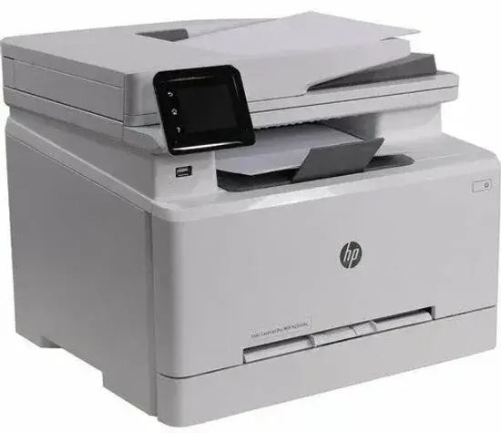 МФУ лазерное HP Color LaserJet Pro M283fdw, цветн., A4, белый