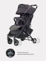 Коляска детская MOWBaby "LIME" MB100 Carbon