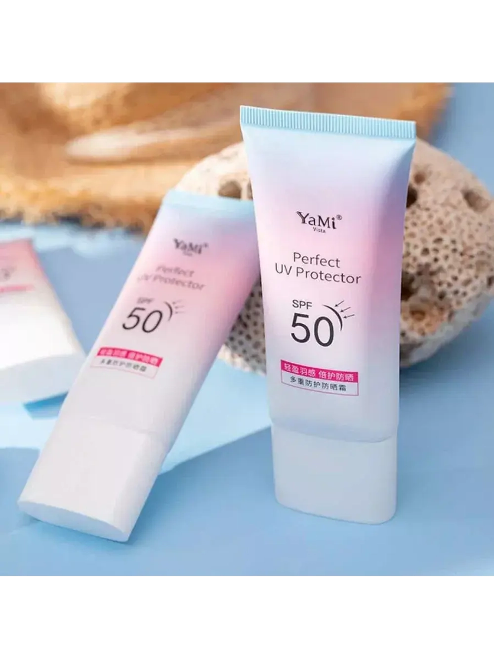 Солнцезащитный крем "ZUAU" с гиалуроновой кислотой и SPF 50