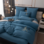 КПБ Mood of Paris на резинке MPR016, 2 спальный, 4 наволочки, простынь 160*200*35