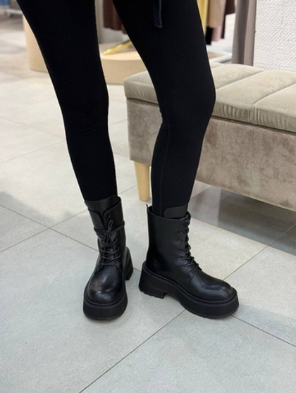 Ботинки из натуральной кожи