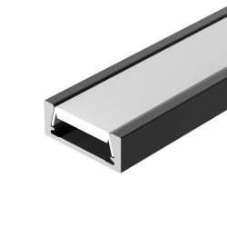 Профиль MIC-M-2000 ANOD BLACK (Arlight, Алюминий) 044540