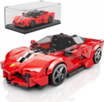 Электронный конструктор Mould King Models 27075. Ferrari LaFerrari, 374 деталей
