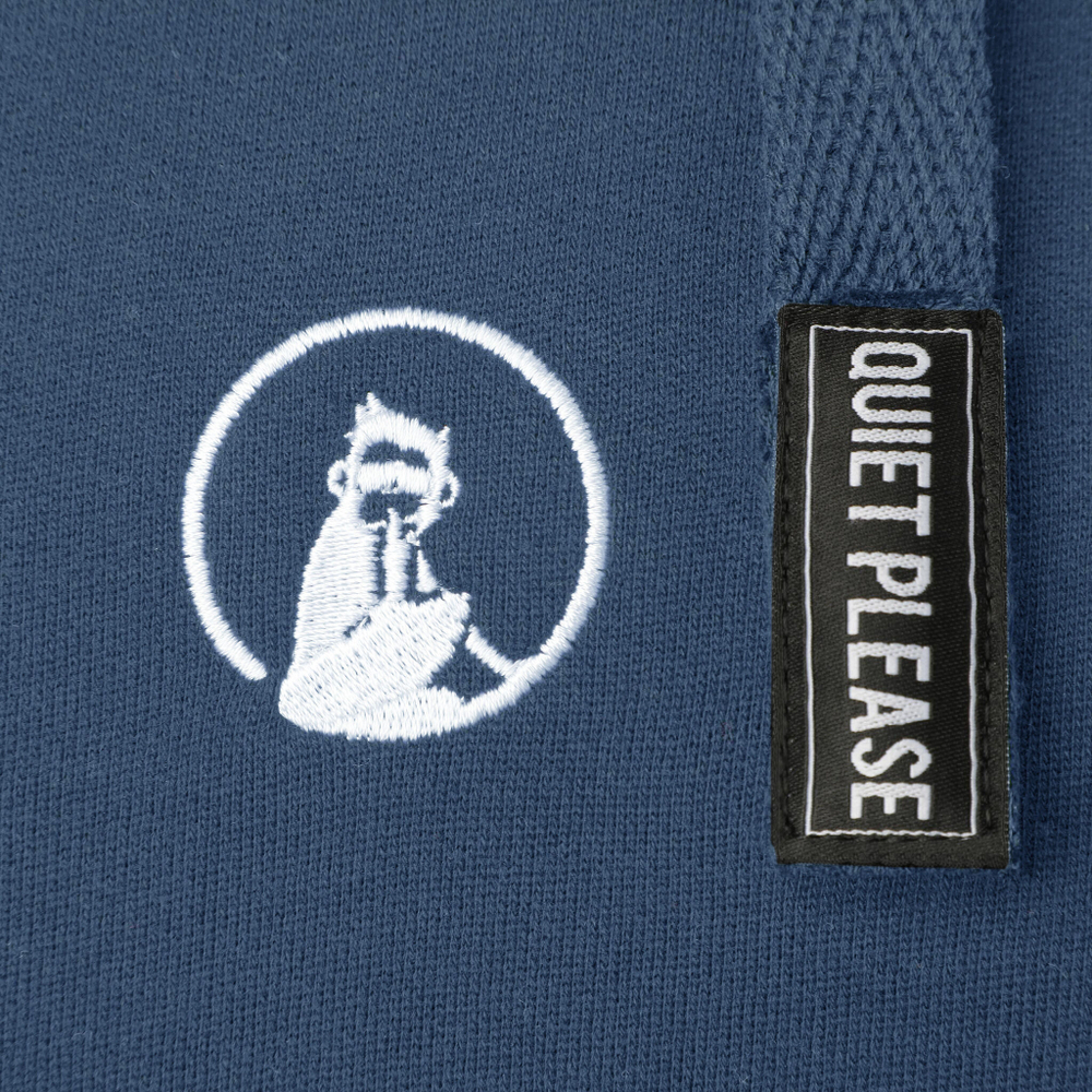 Мужская кофта теннисная Quiet Please Ready To Serve Hoody Men - Blue