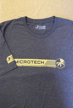 Футболка мужская Microtech MT/T-shirt 2019 Men BK/DW XL