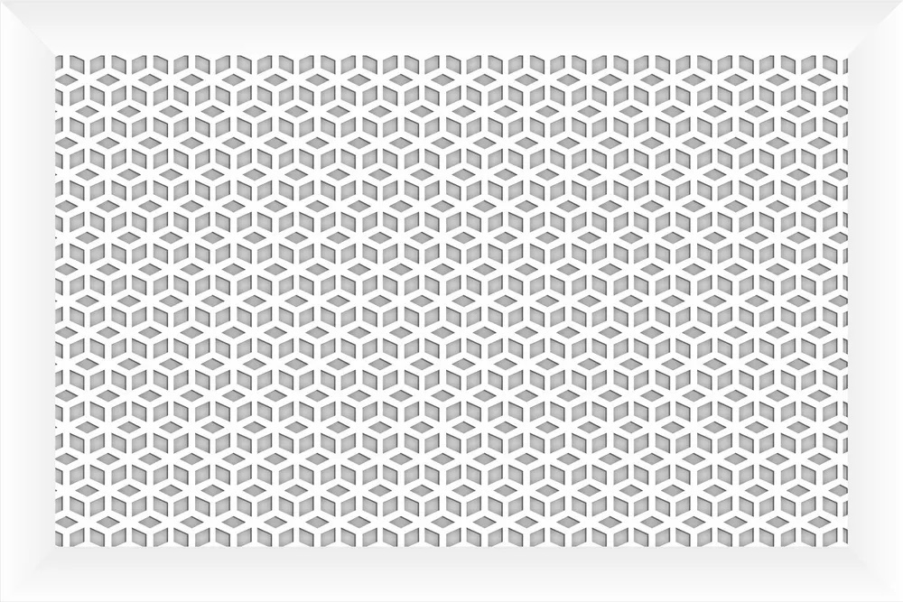 Экран для радиатора 60х60 см в асс-те