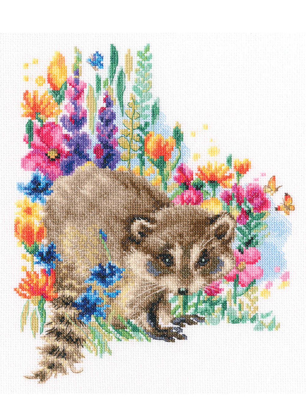 Коллекция:	Животный мир, природа, цветы¶Название по-английски:	One who loves flowers¶Название по-рус