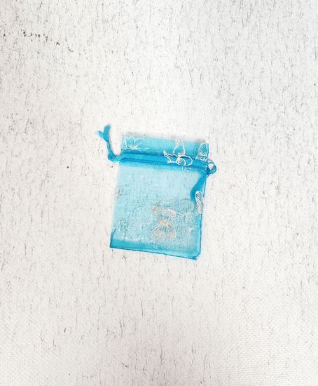 Мешок для подарков бирюза 20 шт