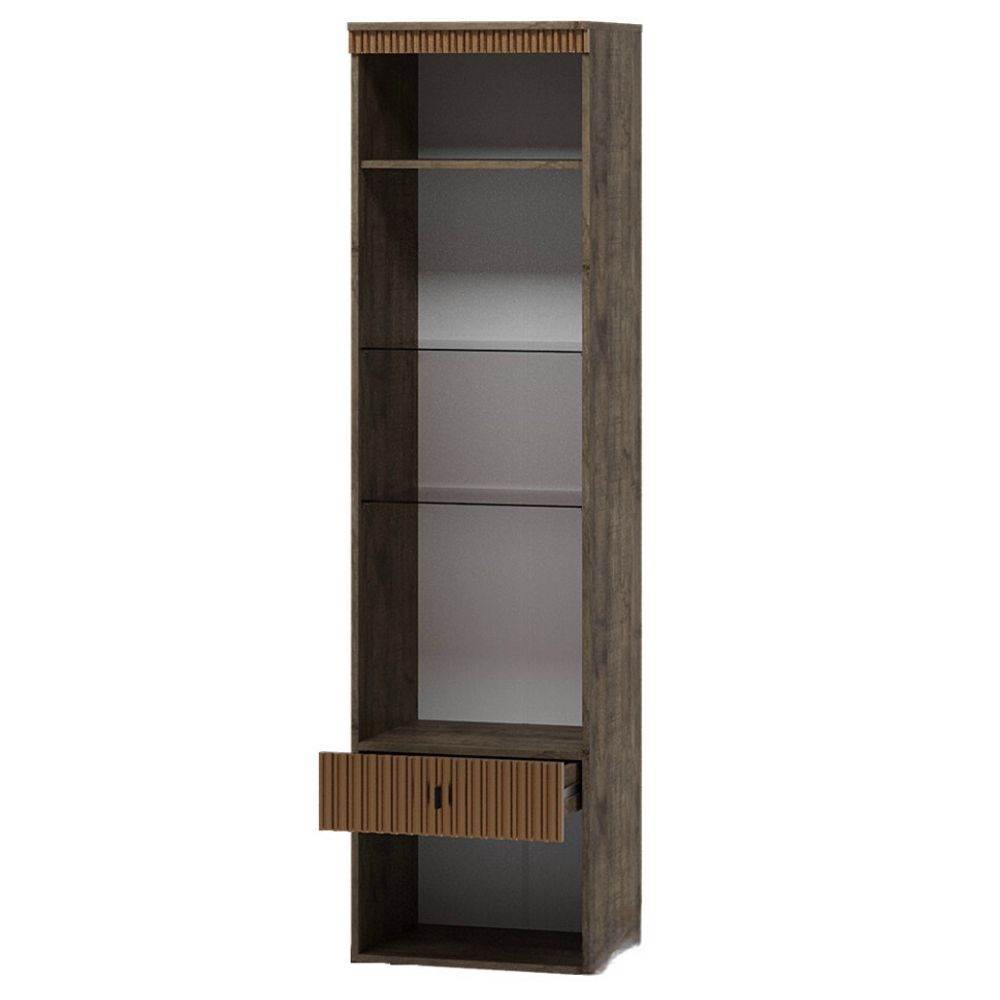 Ольга-3 Шкаф-витрина (пенал) на цоколе