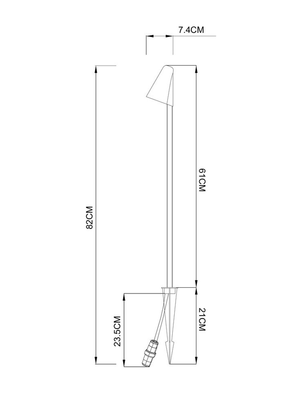 Грунтовый светильник Arte Lamp