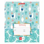 Тетрадь 24 л. BRAUBERG линия, обложка картон, "ЗАБАВНАЯ", 403586